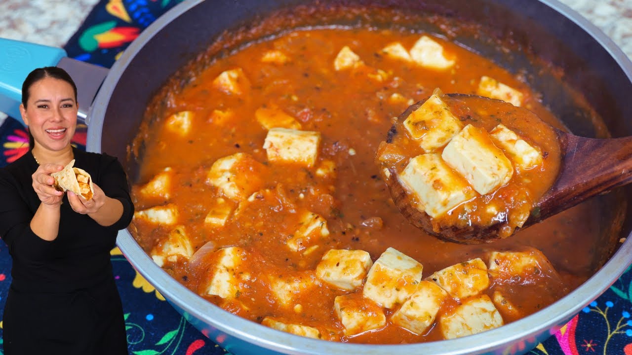 En menos de 30 MINUTOS Prepara Salsa Asada con Queso Panela