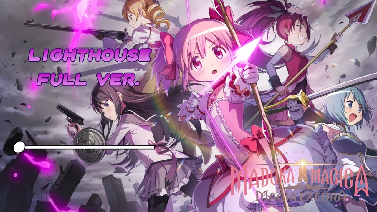 (ENG lyrics) Madoka Exedra Opening | Lighthouse (主題歌 ) by FictionJunction
