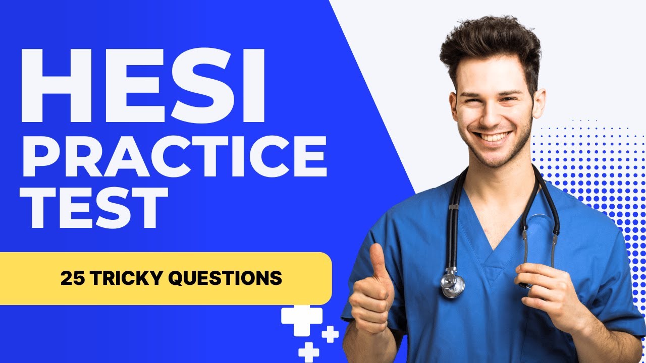 HESI Nursing Fundamentals Exam - Practice Test Questions Review (25 Tricky Questions)
