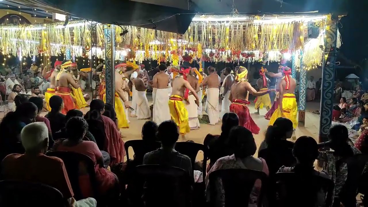 Pallassana Kanyarkali 2025 പല്ലശ്ശന കണ്യാർകളി Koota Mariyamma #Kanyarkali #2025 #Pallassana Palakkad