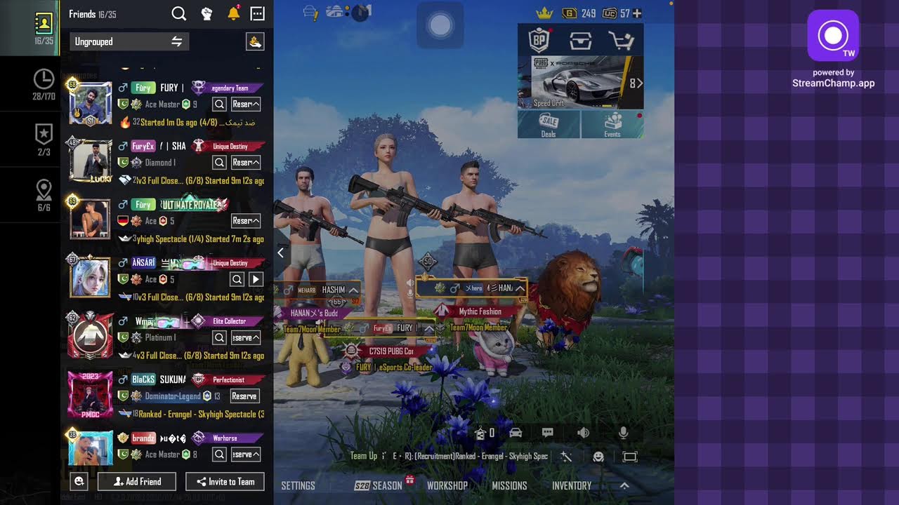 Team 7 moon live yt