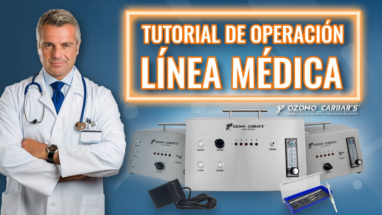 Tutorial de operación de la línea de salud Ozono Carbar's