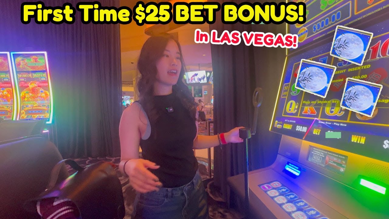 I Got My First $25 Bet Bonus In High Limit Room In VEGAS! This Is What Happened! Dragon Link Autumn