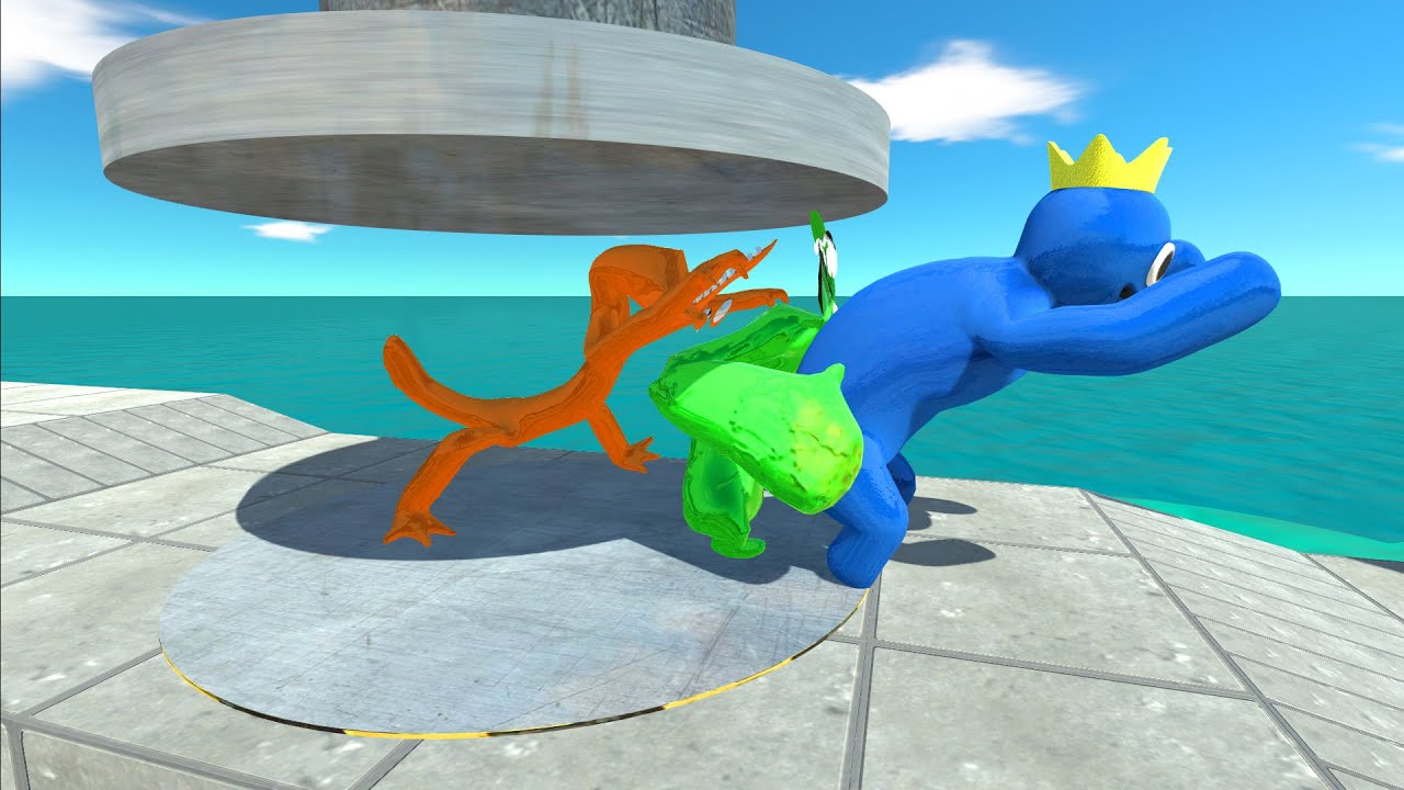 All Creepy Monsters Go Through Hydraulic Press - Animal Revolt Battle Simulator