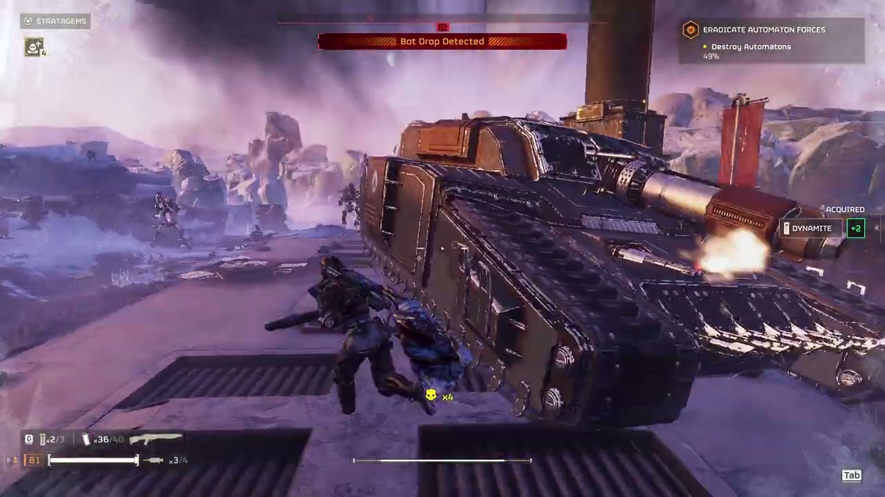 Super Helldiving - Bot Termination ft 380 Orbital Barrage
