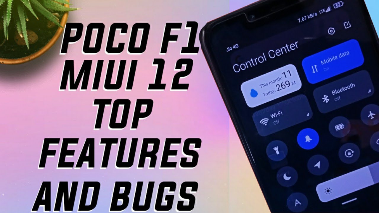 Top POCO F1 MIUI 12 Update Features | MIUI 12 Features