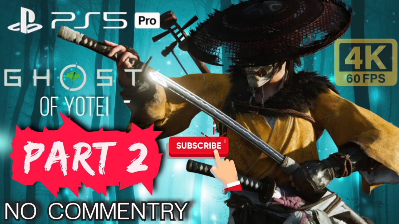 GHOST OF YOTEI (No Commentary) Part 2 — 4K Full GAMEPLAY (2 HOURS) | PS 5 PRO | Epic Session