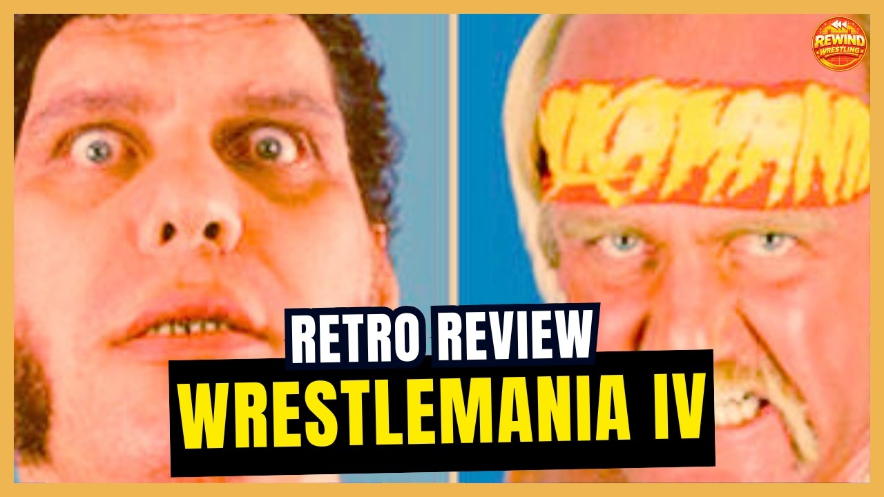 WWF WRESTLEMANIA IV REVIEW - The CHAMPIONSHIP Tournament...