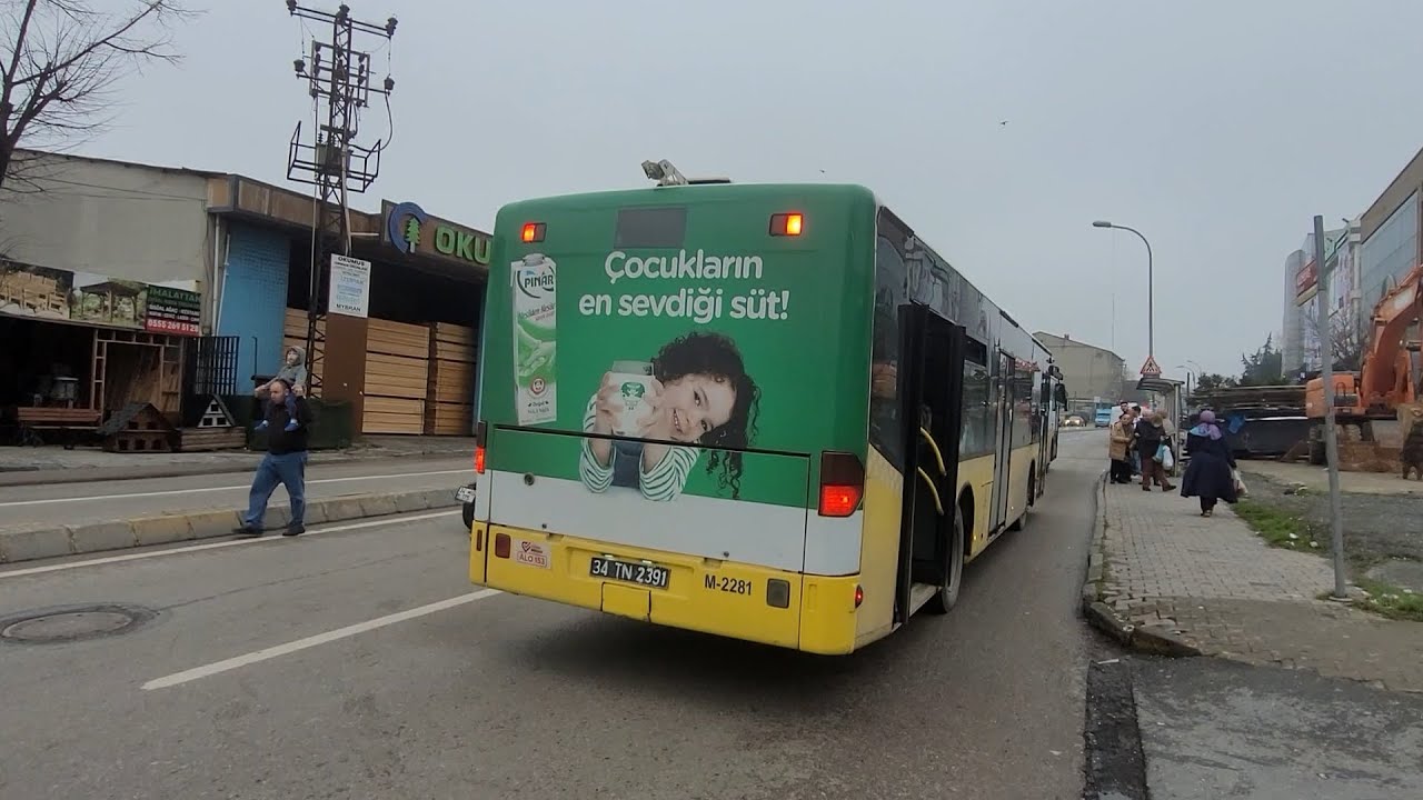 İstanbul Da M5 Metro (Özel)İle Üsküdar Marmaray - Osmangazi (Dudullu) Arasında Otobüsle Seyehati 