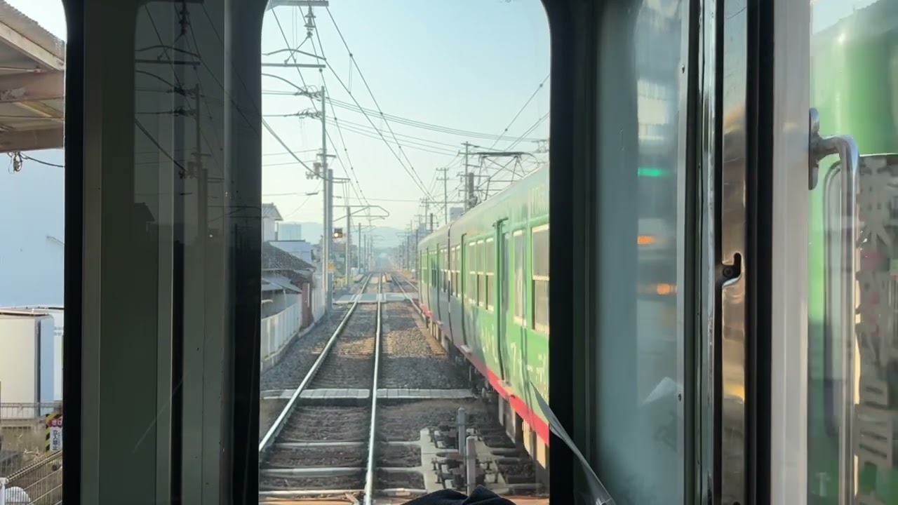 高松琴平電気鉄道　高松築港8時53発　仏生山行き