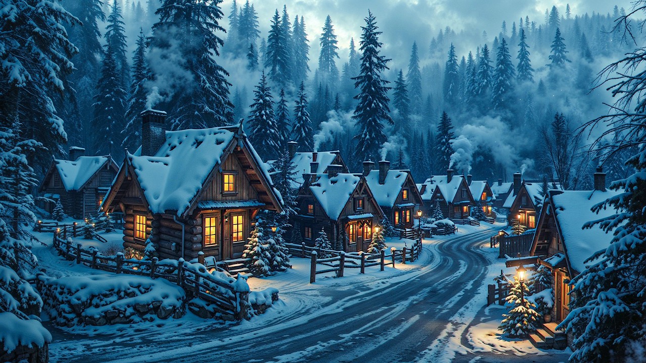 Peaceful Piano ❄️ Winter Focus Music for Studying, Reading & Writing