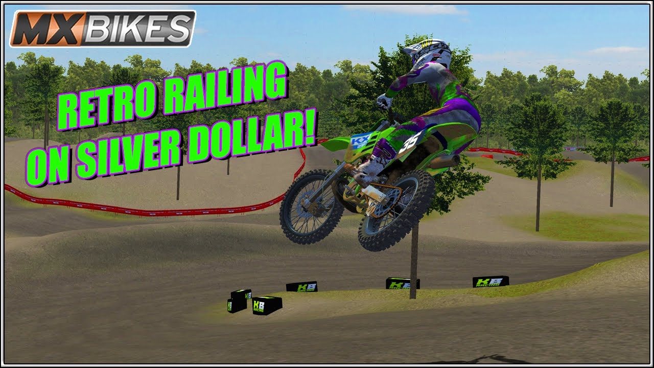 Railing In Retro On Silver Dollar MX!