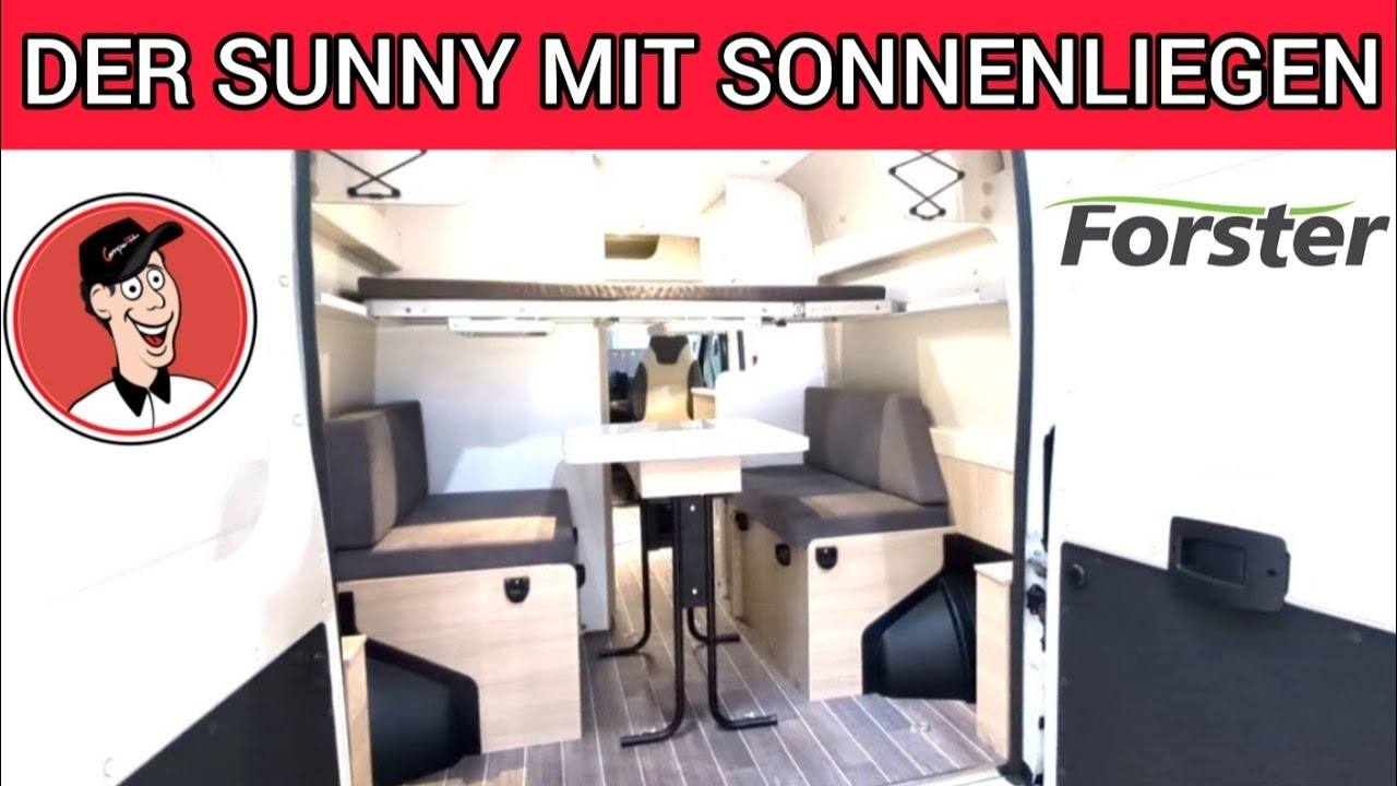Der ganz neue FORSTER SUNNY +++ Sonnenliegen inklusive!