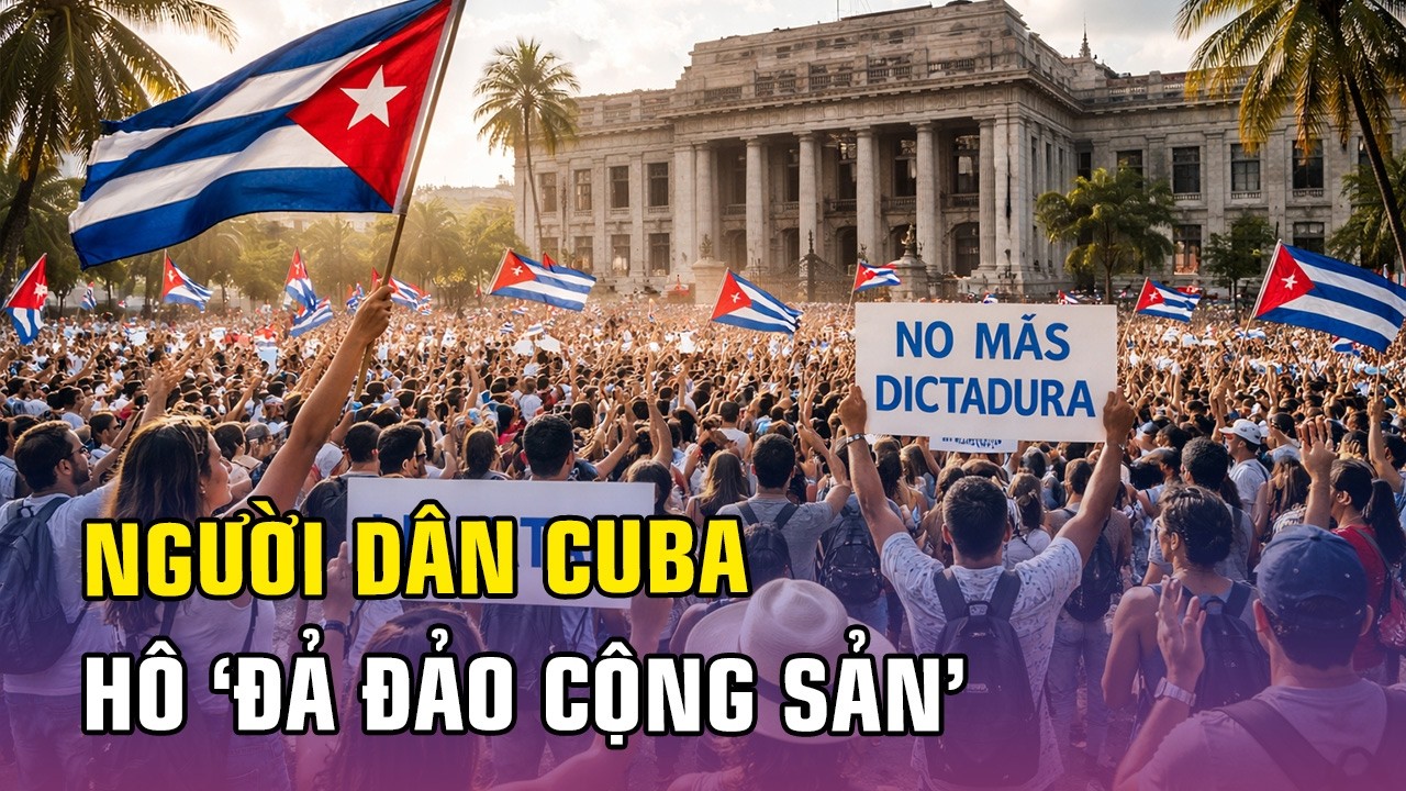 THỜI SỰ TOÀN CẦU: NGƯỜI DÂN CUBA HÔ ‘ĐẢ ĐẢO CỘNG SẢN’, TẤN CÔNG TRỤ SỞ CHÍNH QUYỀN !!