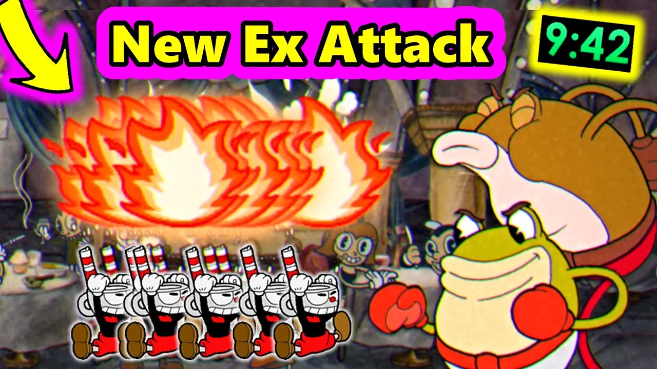 Cuphead Army Speedrun — новый эпический мод EX Attack!