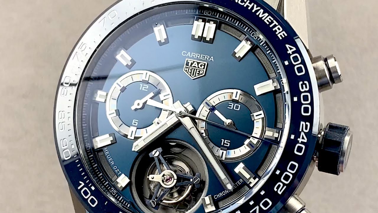 TAG Heuer Carrera Tourbillon Chronograph Limited Edition CAR5A8C.BF0707 TAG Heuer Watch Review