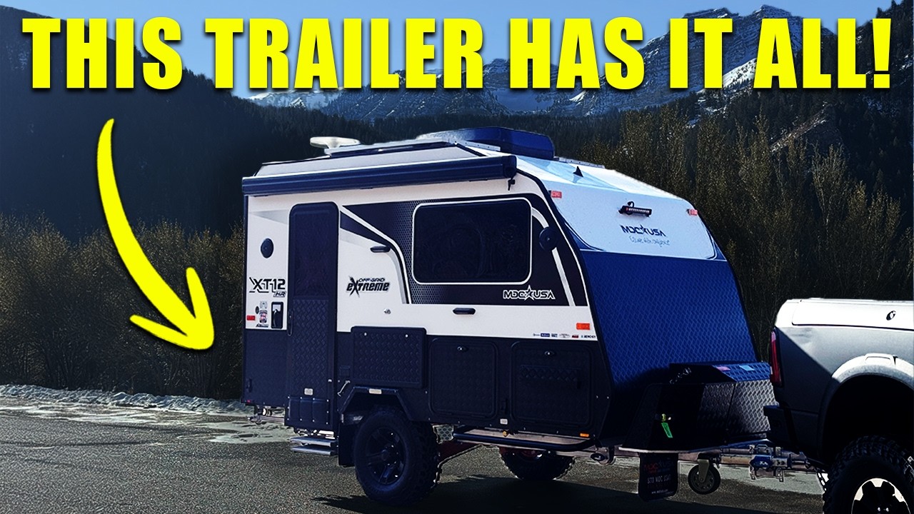 Компактный внедорожный прицеп со ВСЕМ необходимым! | MDC XT12HR Off-Grid Extreme Top 12
