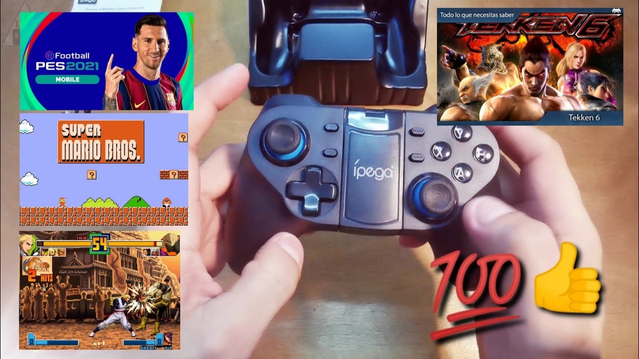 Unboxing ipega 9129 Gamepad/Gaming test
