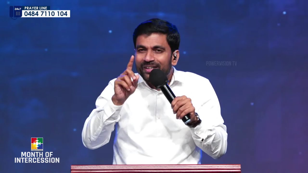 Message : Dr. Blesson Memana || Month Of Intercession  || Powervision TV