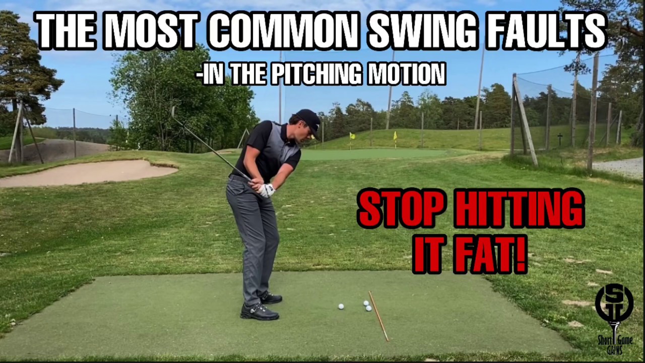 The most common swing faults in the pitching motion