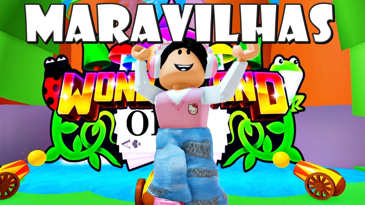 Muito LOUCO o País Das Maravilhas Roblox Escape Wonderland Obby