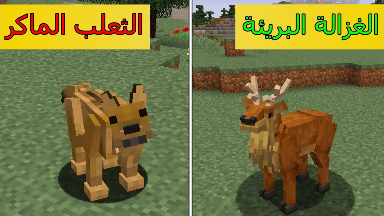 فلم ماين كرافت : الغزالة البريئة ضد الثعلب الماكر MineCraft Movie