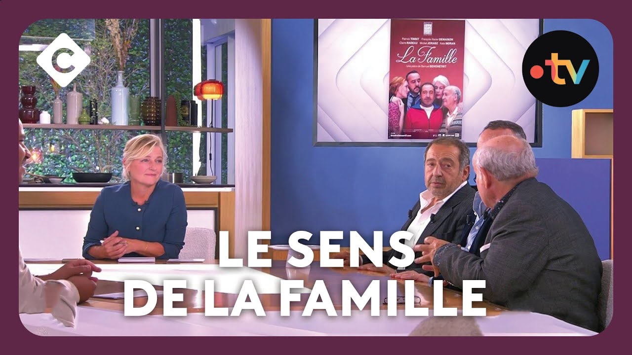 Thérapie familiale avec P. Timsit, F.-X. Demaison & M. Jonasz - C à Vous - 03/09/2024