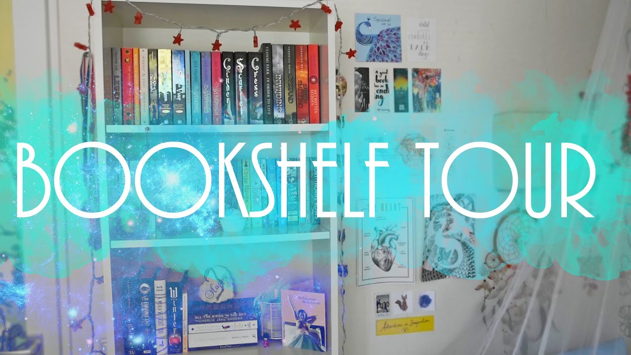 BOOKSHELF TOUR !!
