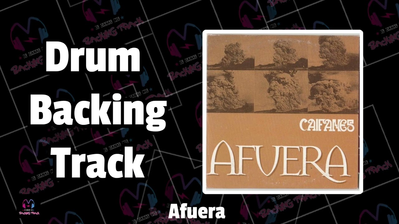 Afuera (Con voz) | Caifanes | Drum Backing Track | Pista sin batería