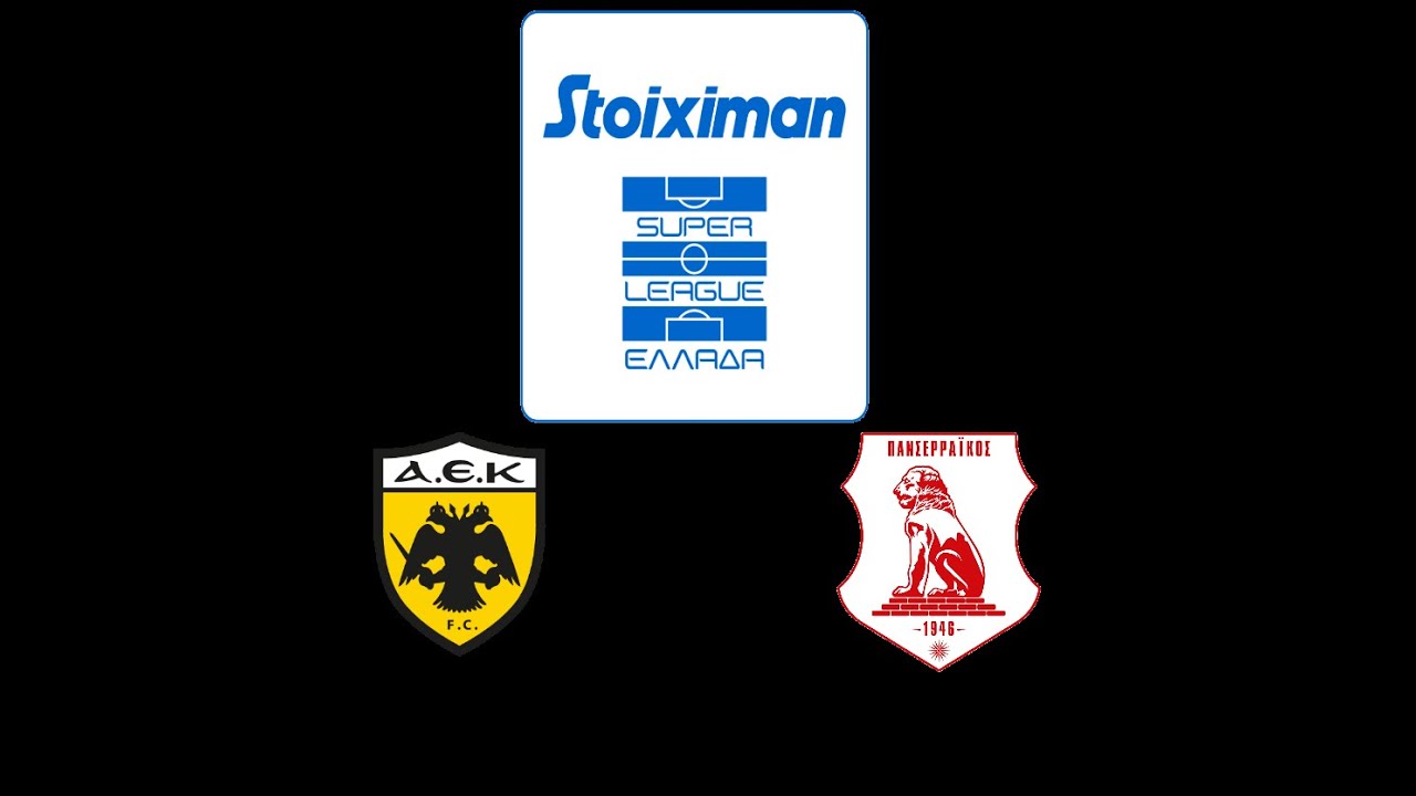 Stoiximan Super League 1 ΑΕΚ – Πανσερραικος PES 2021