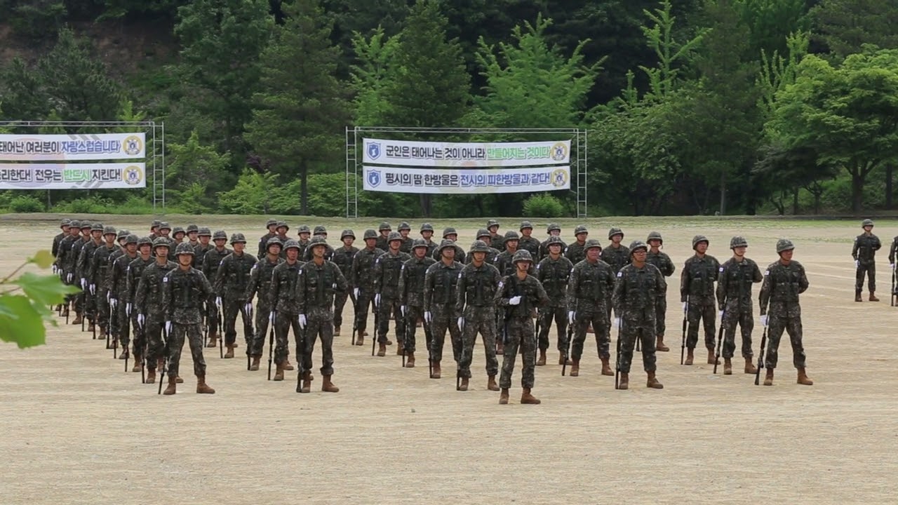 32사단 23-8기 수료식 #백룡부대수료식