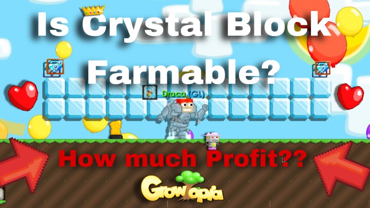 Crystal Block Is Farmable Now!! Omg 😱 (Eazy DL’s?!?!) (Growtopia 2022)