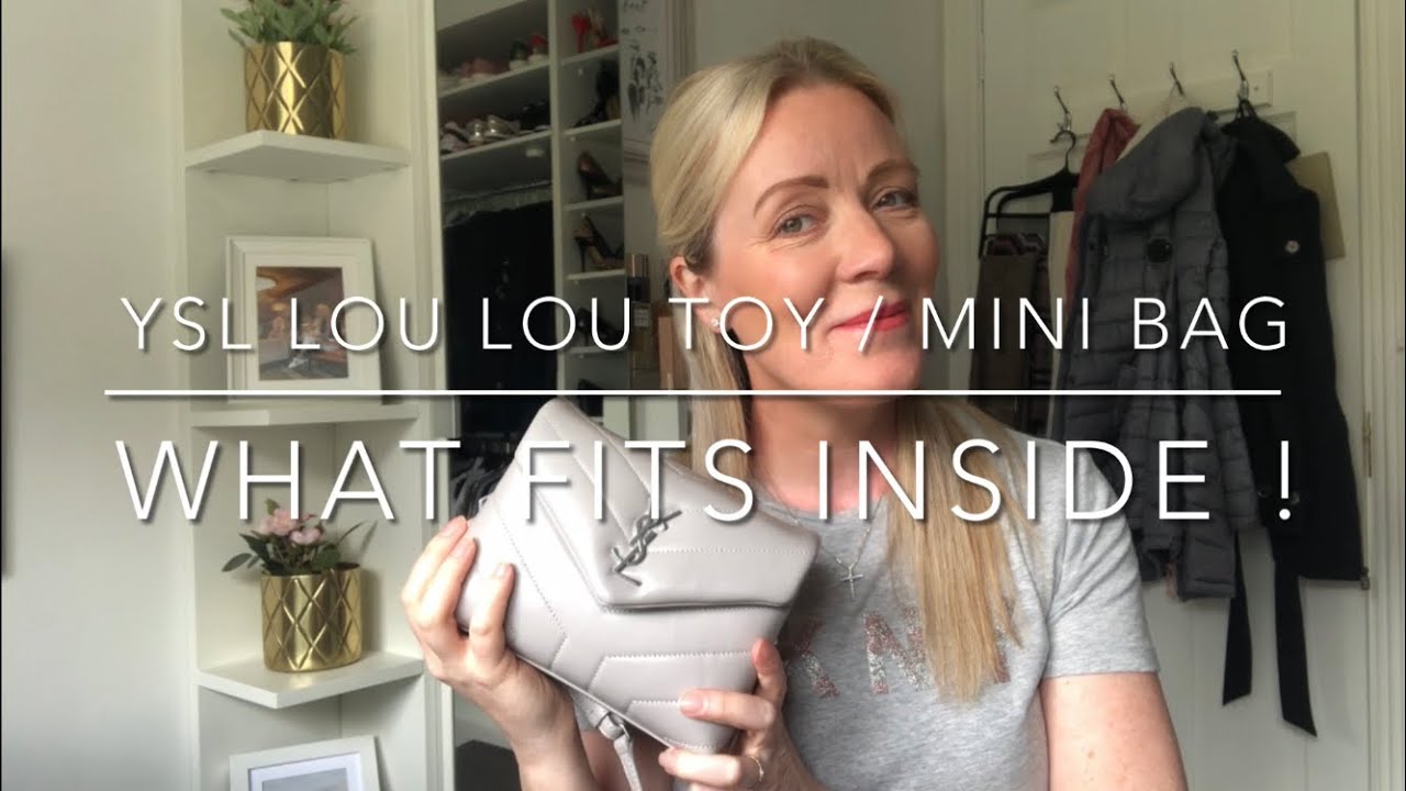 Ysl Lou Lou Toy / Mini Bag ! What fits inside !