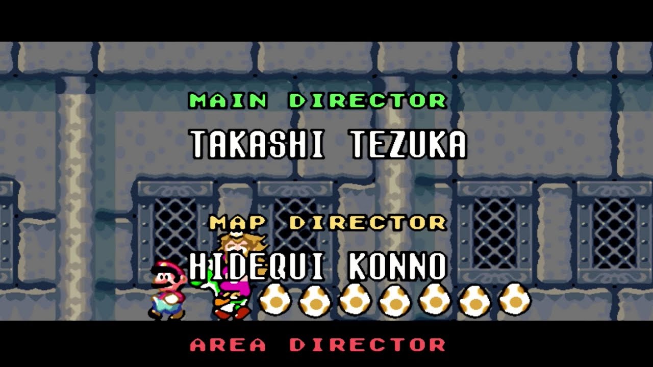 Super Mario World (SNES|Widescreen) (100%) / Credits [16:9/4K@60]