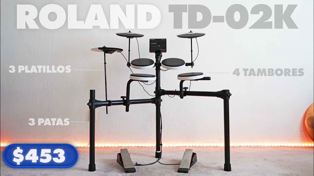 Está es la batería más BARATA de Roland | TD-02K