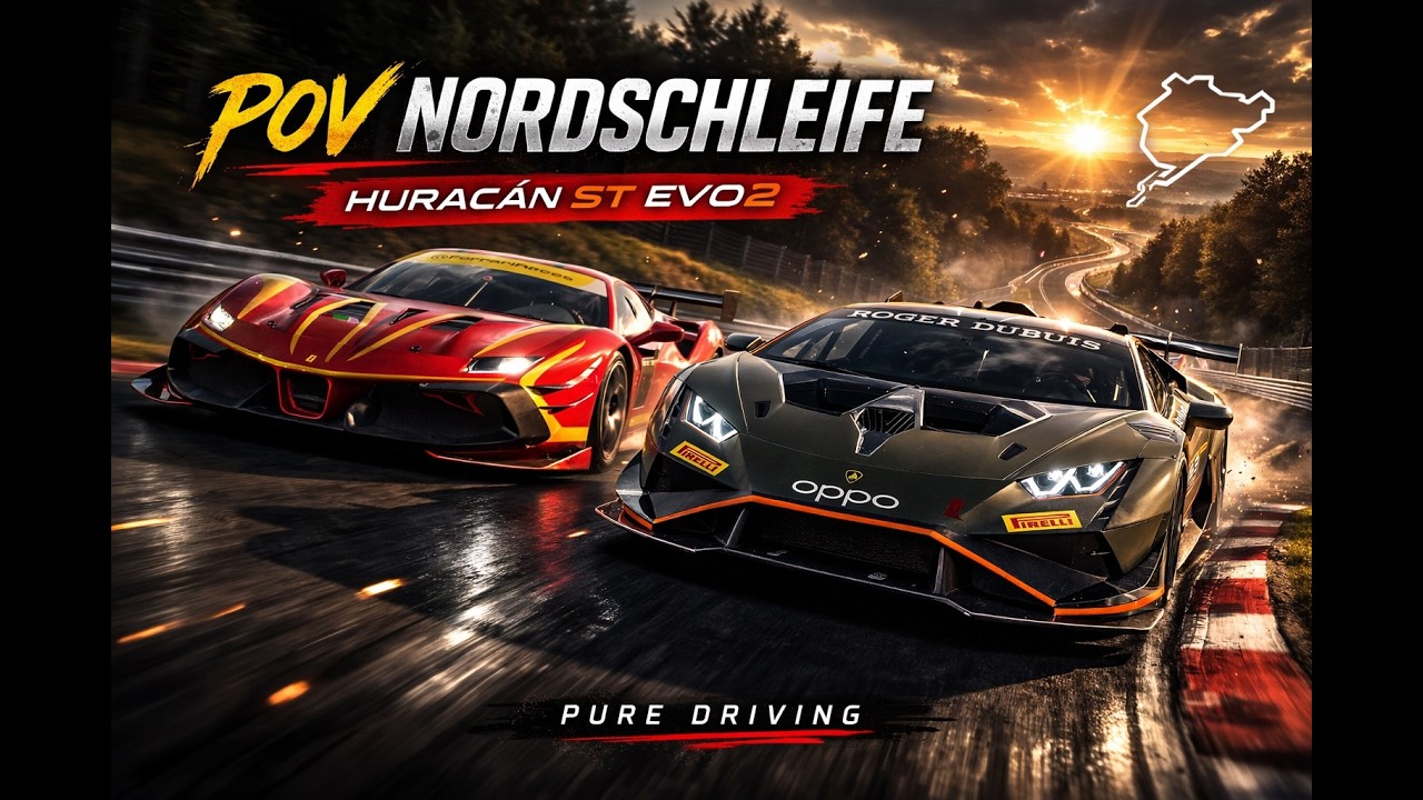 Lamborghini Huracan ST Evo2 | Nordschleife I POV 