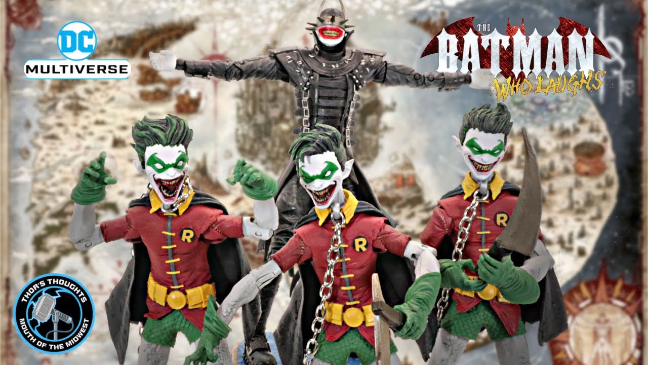 McFarlane Toys THE BATMAN WHO LAUGHS || ROBINS OF EARTH -22 MULTIPACK Review
