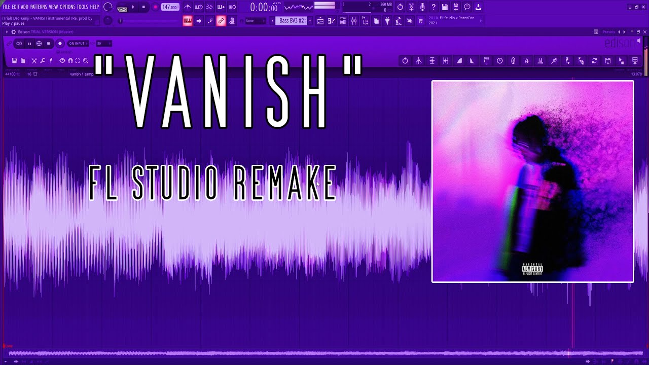 Dro Kenji - VANISH instrumental (Re. prod by RusselL) (flp)