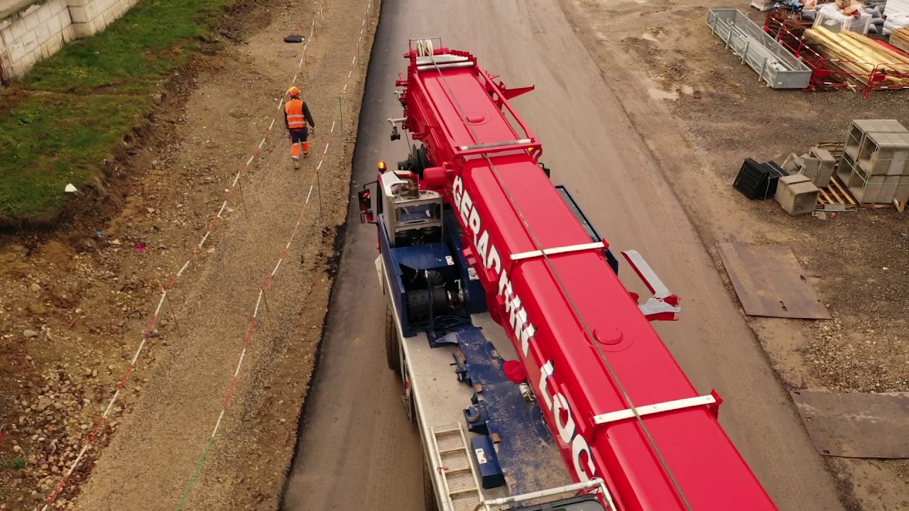 Grand Nancy Thermal - reportage drone chantier