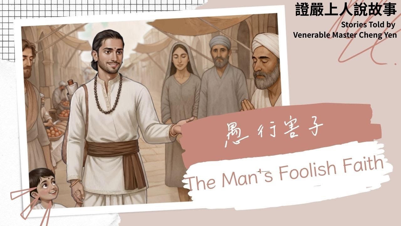 【證嚴上人說故事】 The Man  The Man Foolish Faith 愚行害子｜佛陀說法｜譬喻故事｜觀機逗教 20251227