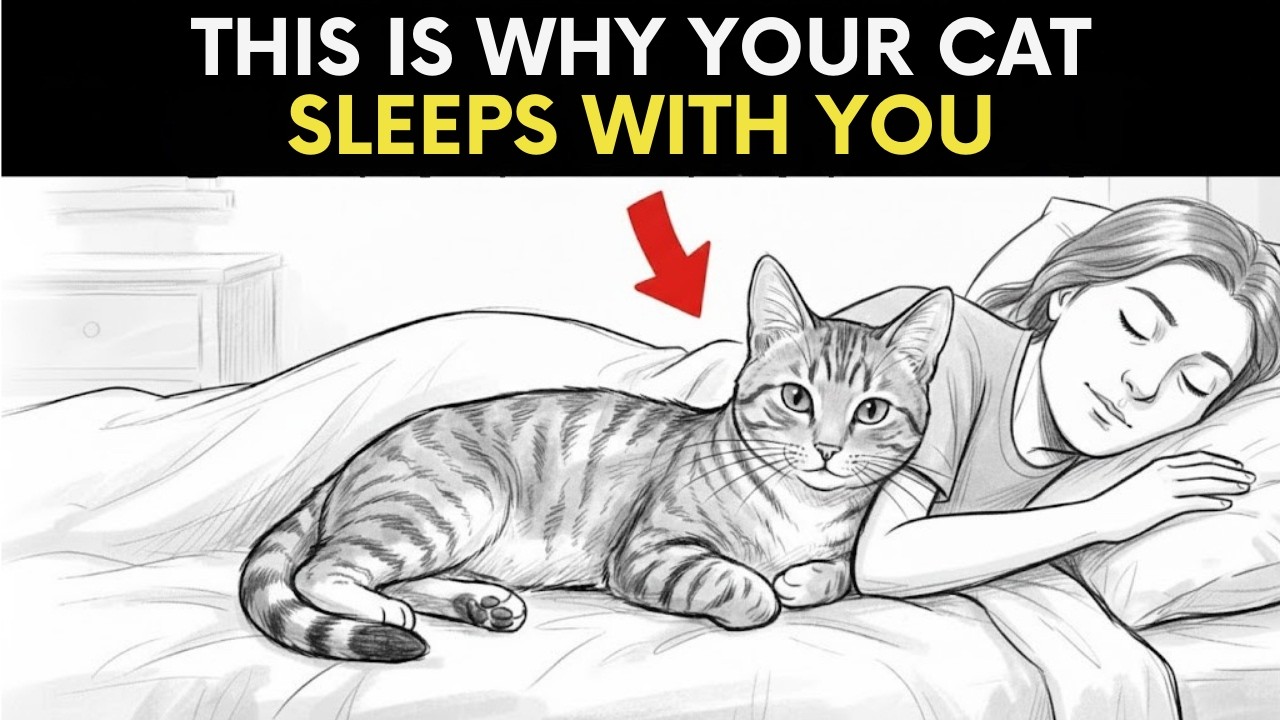 Cat Psychology | If Your Cat Sleeps With You, They’re Trying to Tell You This!