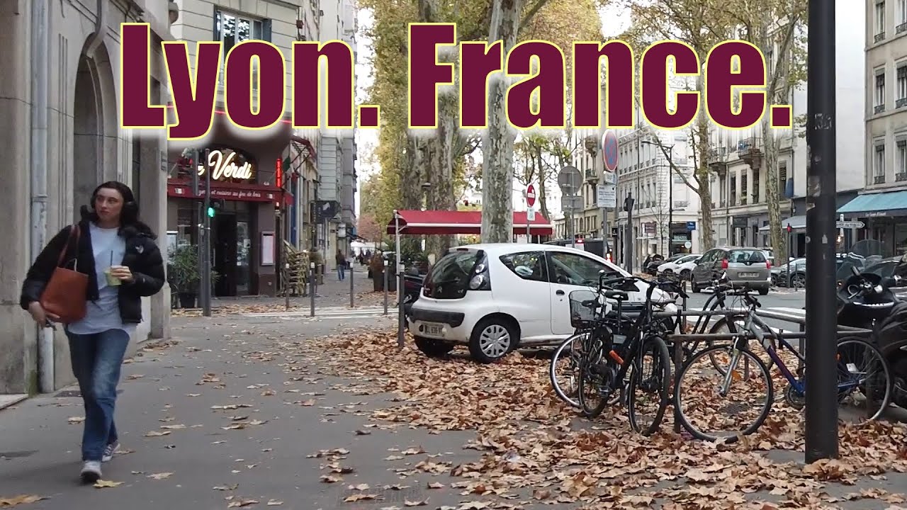 Explore Lyon, France’s Most Beautiful Historic City. 4K Walking Tour.