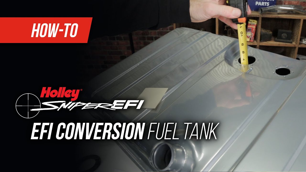 How To Install The Holley Sniper EFI Conversion Fuel Tank