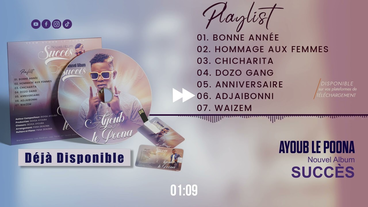 Ayoub Le Poona Adjaibonni (Album Succès)