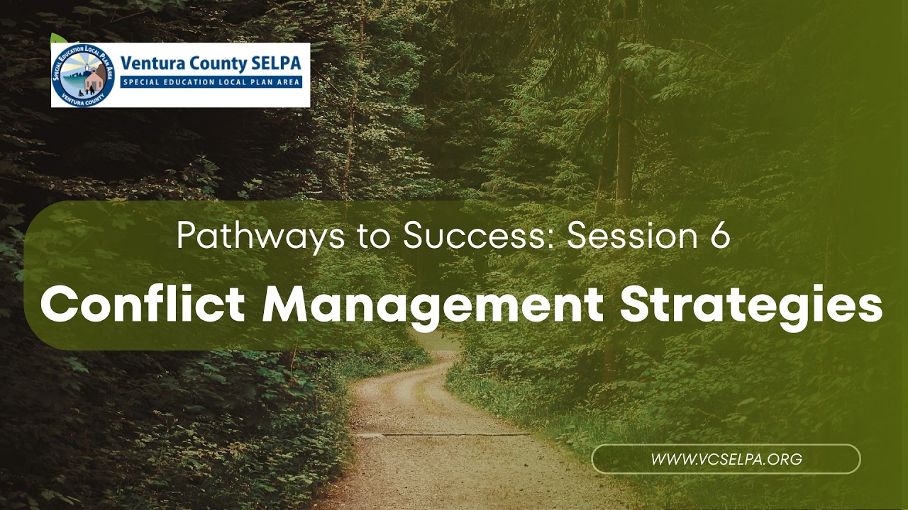 6) Conflict Management Strategies