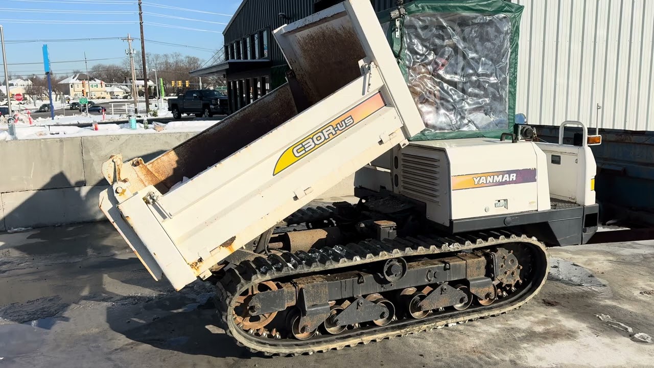 Yanmar C30R-us Tracked Dump w/ Snow Box