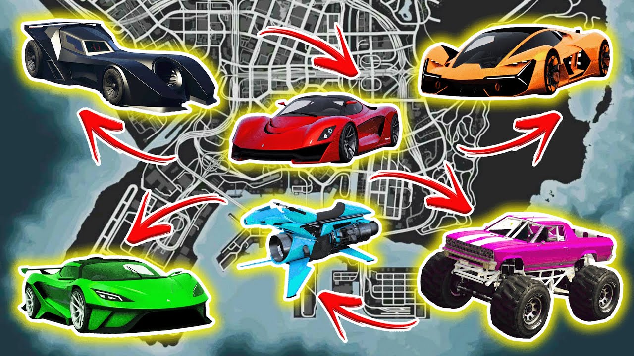 GTA 5 - All New Story Mode Rare Cars Locations 2026 (PS5, PS4, XBOX & PC)