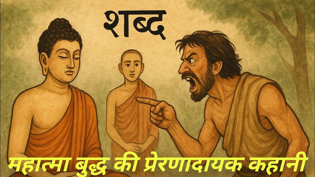 "एक शब्द की कीमत"।।  महात्मा बुद्ध की प्रेरणादायक कहानी।। Buddhist story ।। 