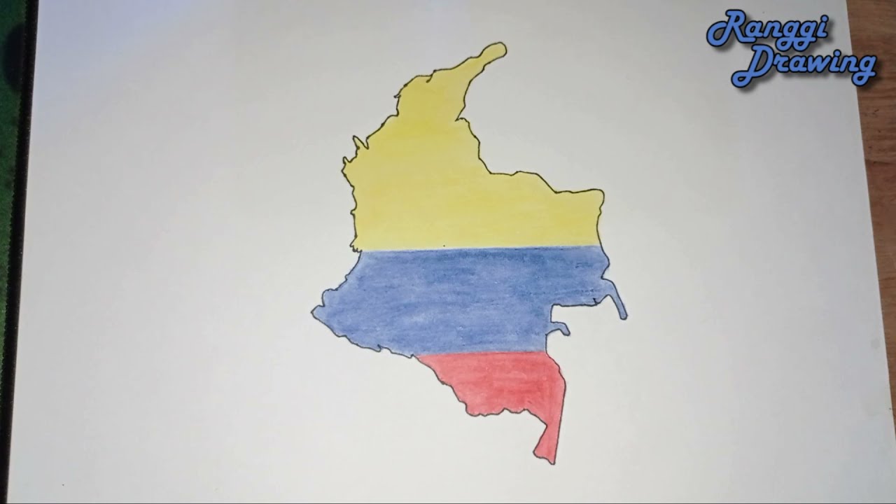 How to Draw Map of Colombia