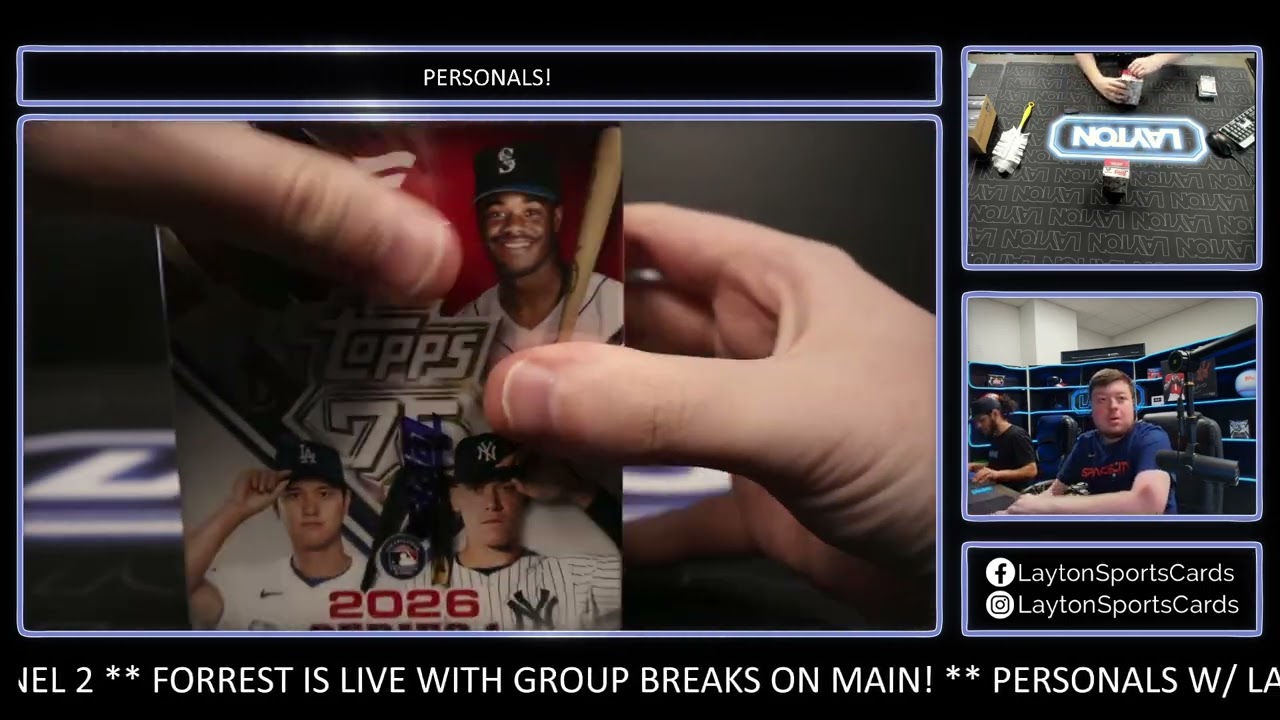 3 Blasters of 2026 Series 1 MLB Fanatics для Гэри А.